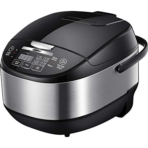 COMFEE' Japanese Style Rice Cooker with Fuzzy Logic, 10-Cups Uncooked Rice